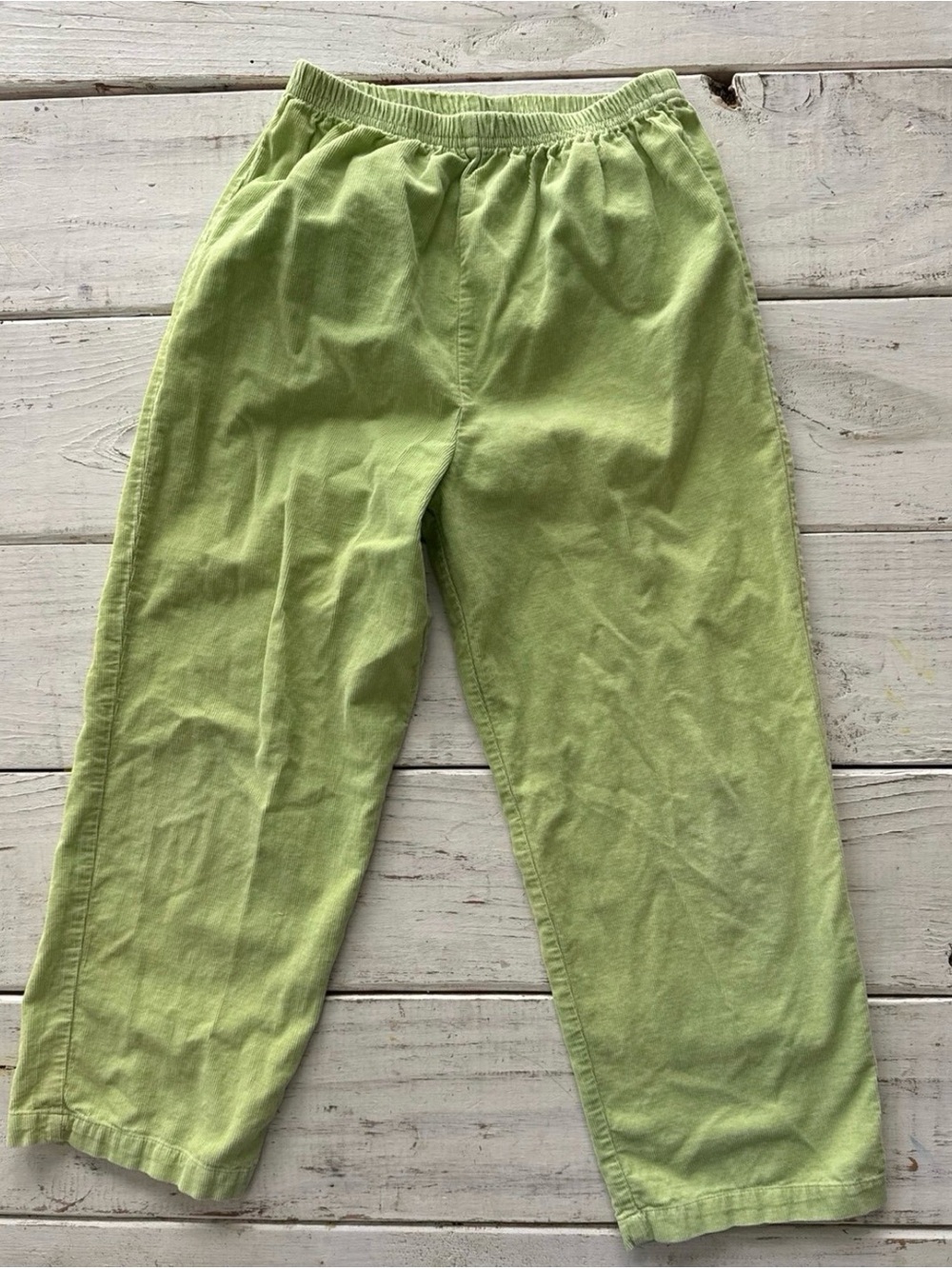 Mini Cord Wide Leg Pants